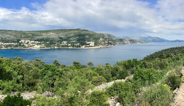 View from Fort Royal on Lokrum Island, Dubrovnik, Croatia
