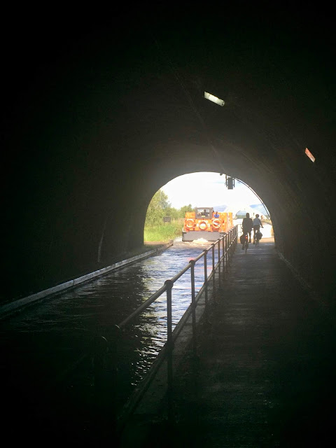 Falkirk Tunnel on Union Canal, Falkirk, Scotland