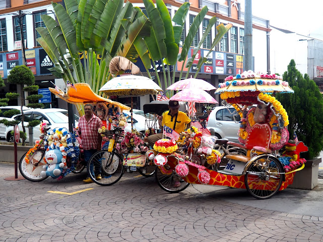 Trishaws, Melaka, Malaysia