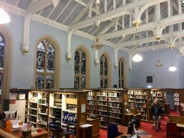 New College library, Assembly Hall, University of Edinburgh