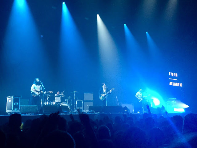 Twin Atlantic performing in the Newcastle Utilita Arena