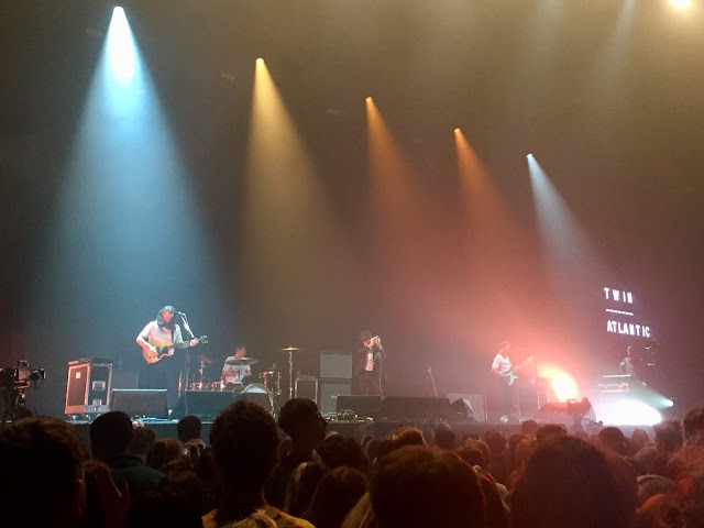 Twin Atlantic performing in the Newcastle Utilita Arena
