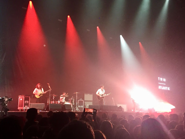 Twin Atlantic performing in the Newcastle Utilita Arena