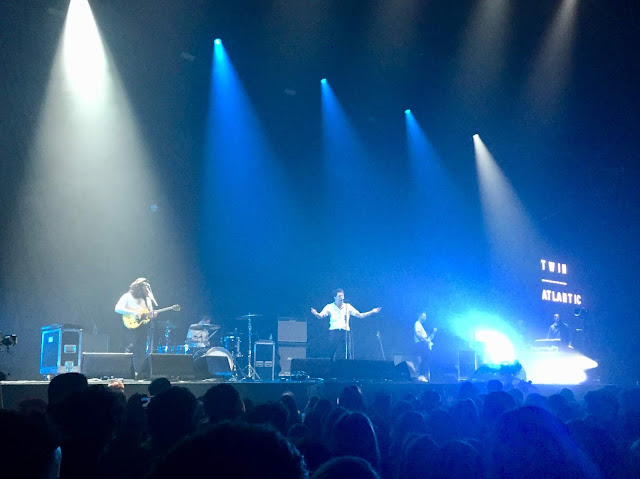 Twin Atlantic performing in the Newcastle Utilita Arena