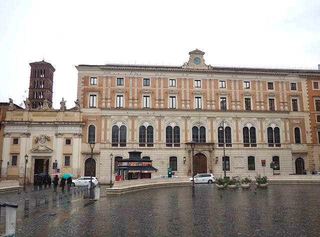 San Silvestre in Capite & Post Office, Rome, Italy