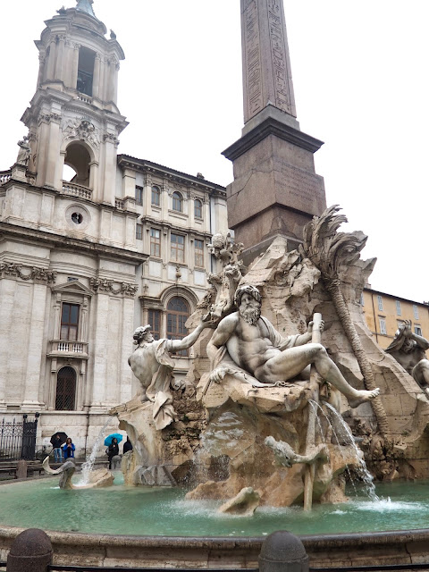 Fountain of Four Rivers, Rome, Italy