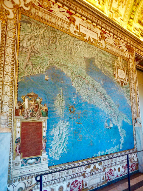 Gallery of Maps, Vatican Museums, Vatican City, Rome, Italy