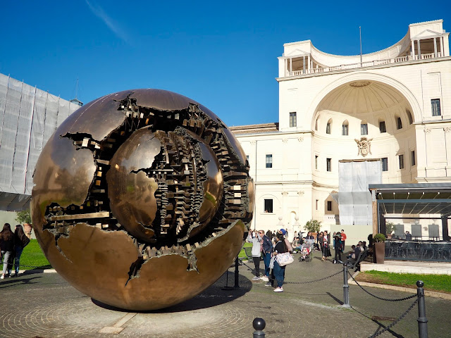 Sphere Within Sphere, Vatican Museums, Vatican City, Rome, Italy