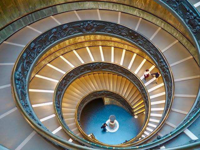 Bramante Staircase, Vatican Museums, Vatican City, Rome, Italy