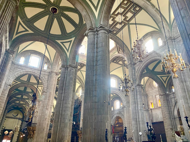 Inside the Metropolitan Cathedral, Mexico City, Mexico
