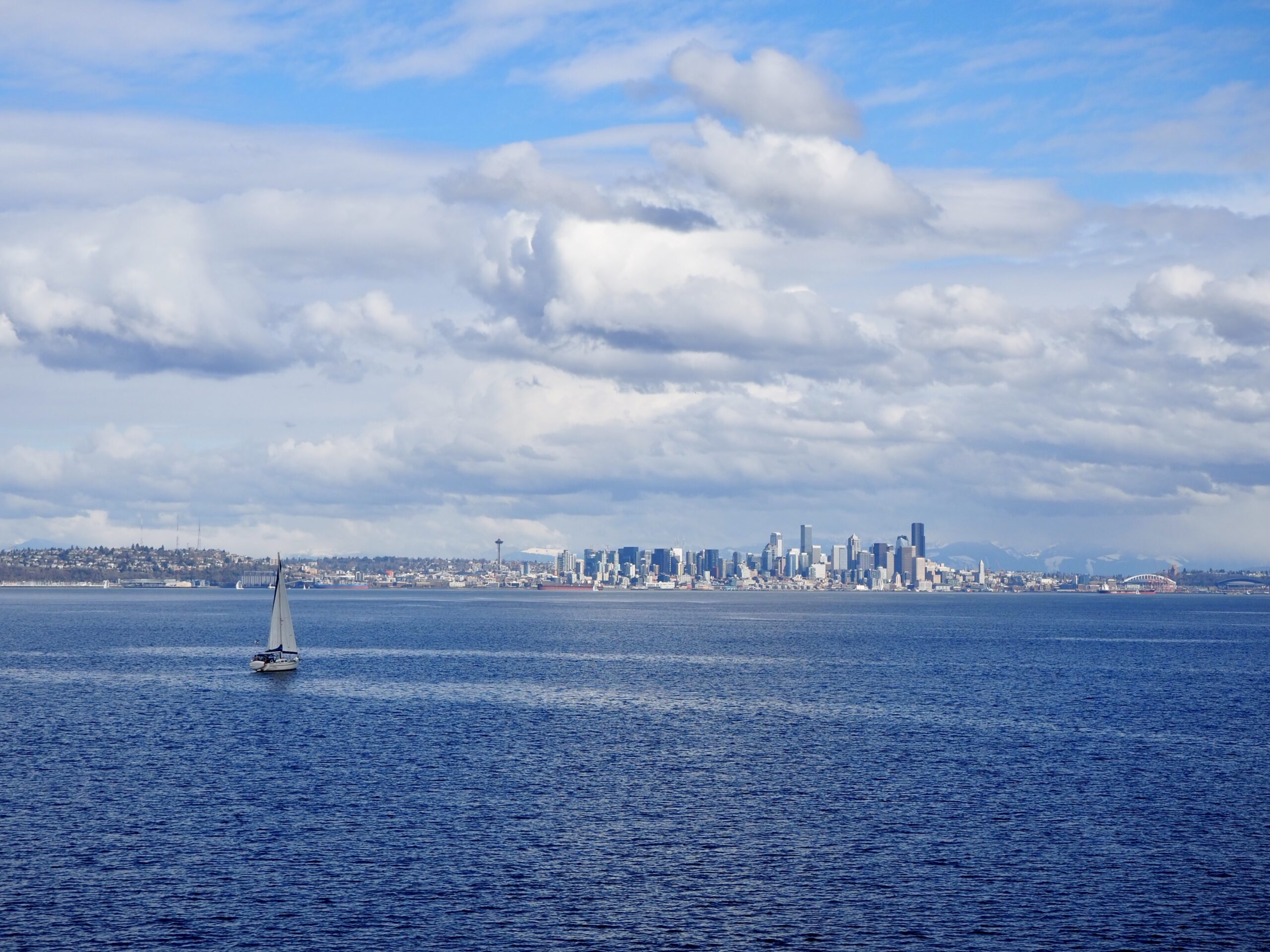 Seattle skyline from the Puget Sound - 3 day trip to Seattle, Washington feature photo