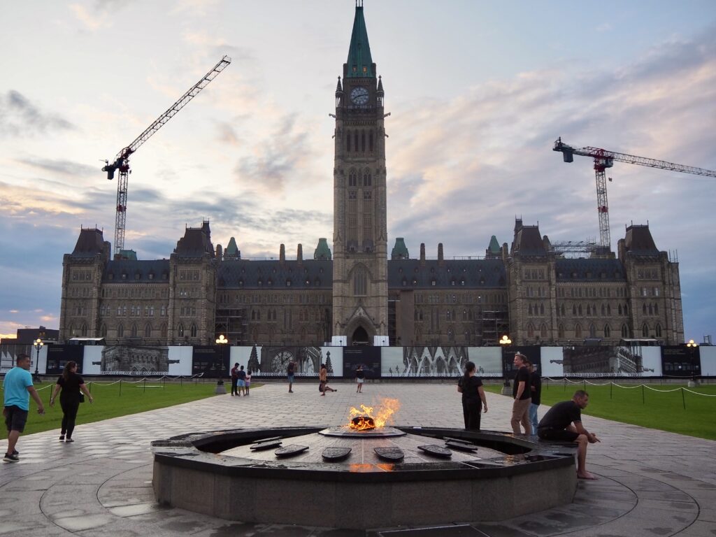 A Week in Ontario - second feature photo - Ottawa Parliament