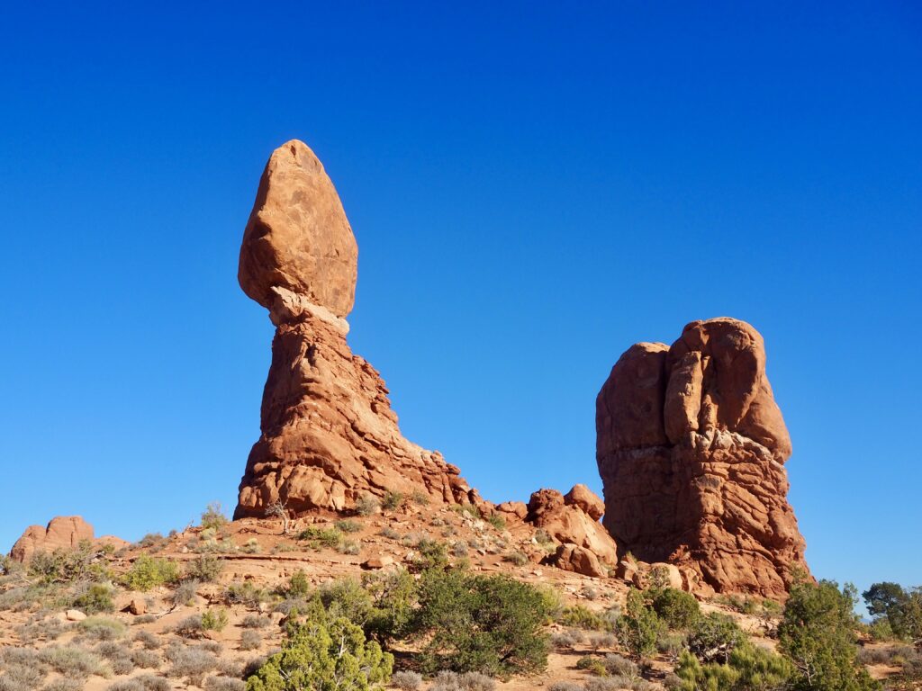 Utah's National Parks - Arches & Bryce Canyon - second feature photo - Balancing Rock in Arches National Park