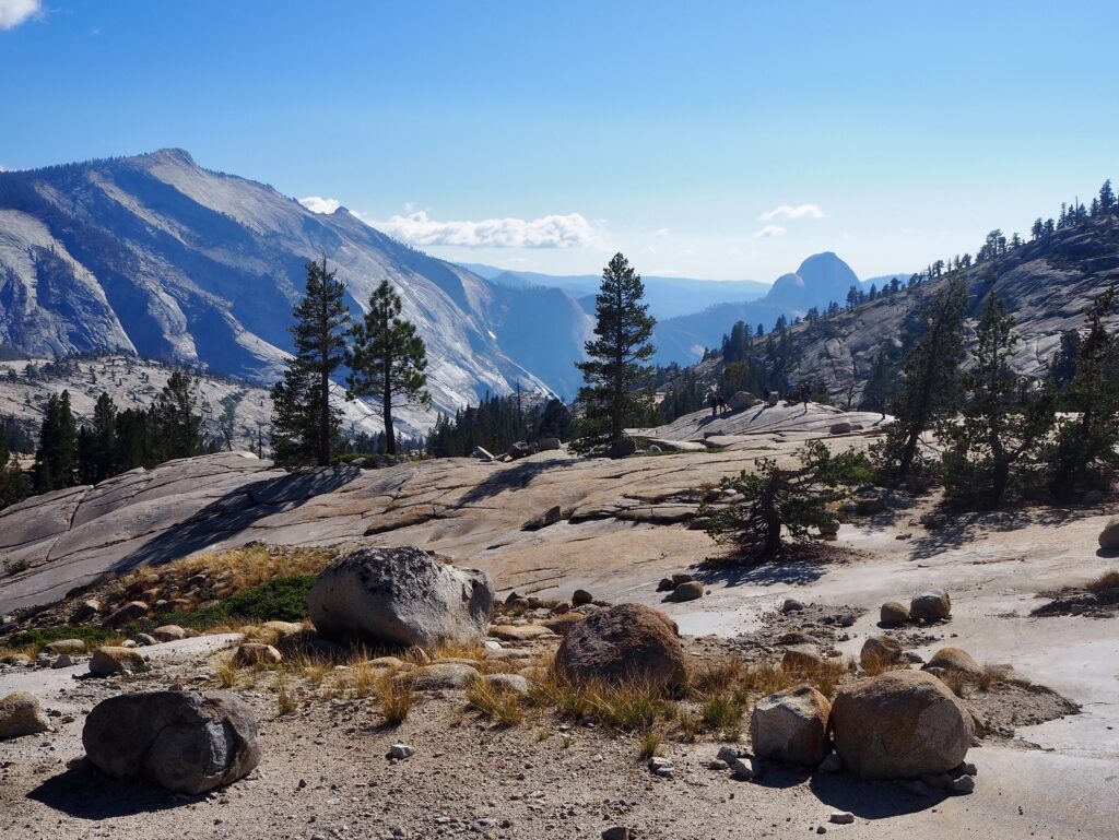 4 Days in Yosemite National Park - 2nd feature photo - Half Dome viewed from near Tioga Pass