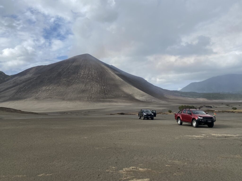 A Week in Vanuatu - second feature photo - Mount Yasur volcano and ash field on Tanna island