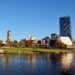 Highlights of Adelaide - feature photo - Adelaide city skyline behind the River Torrens, Australia