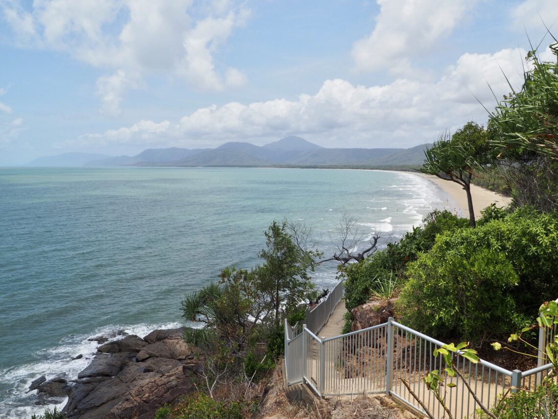 A Week in North Queensland - feature photo - Four Mile Beach in Port Douglas, Australia, viewed from the Cliff Walk